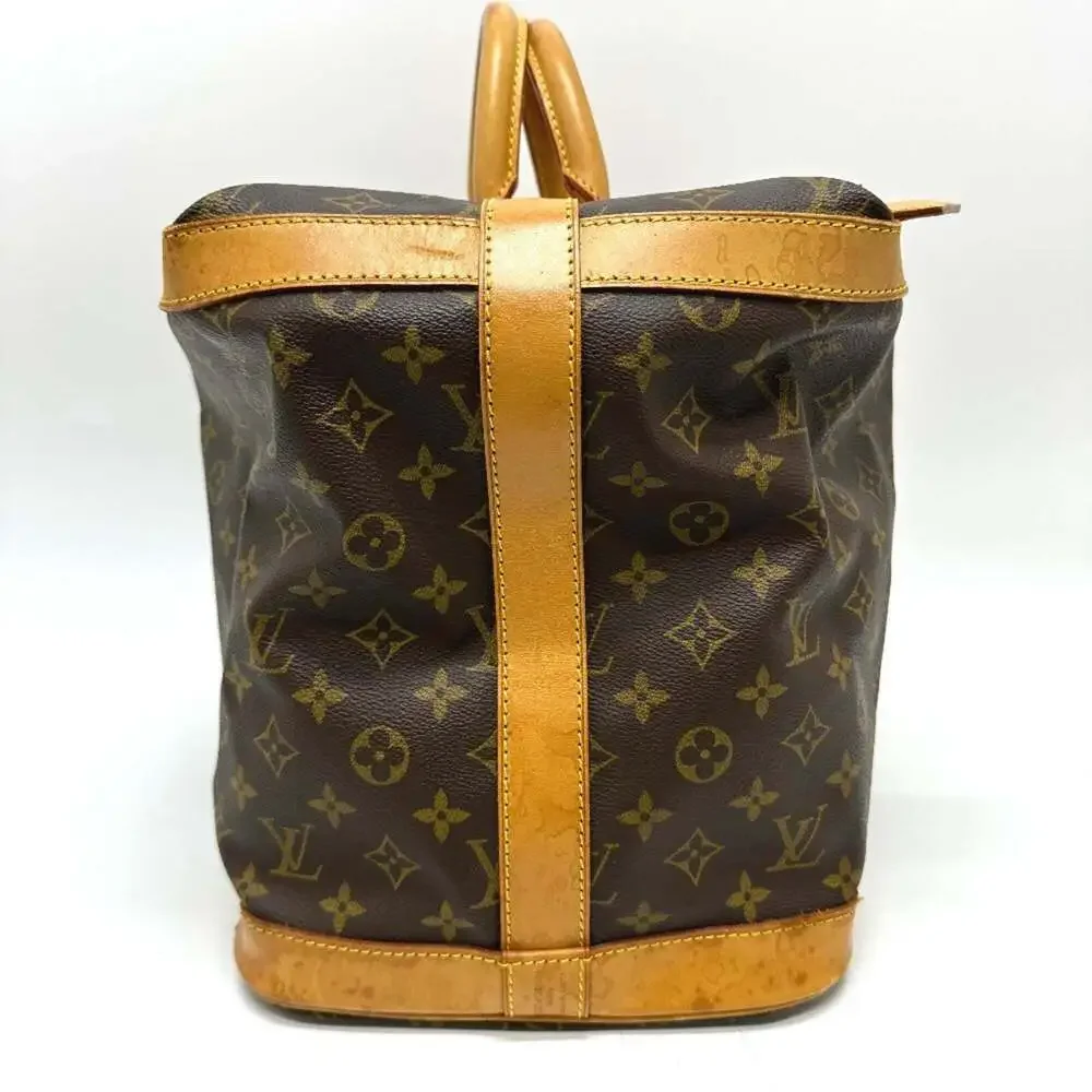 LOUIS VUITTON Brown Monogram Canvas Boston Bag